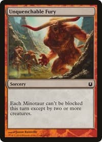 Unquenchable Fury (Battle the Horde) - Hero's Path Promos - Magic: The Gathering card