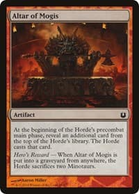 Altar of Mogis - Hero's Path Promos - Magic: The Gathering card