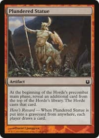 Plundered Statue - Hero's Path Promos - Magic: The Gathering card