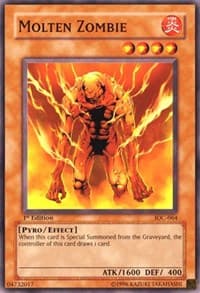 Molten Zombie - Invasion of Chaos - YuGiOh card