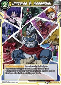 Universe 9, Assemble! (Reprint) - Battle Evolution Booster - Dragon Ball Super: Masters card