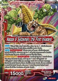 Nappa // Nappa & Saibaimen, the First Invaders - Battle Evolution Booster - Dragon Ball Super: Masters card