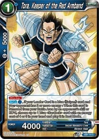 Tora, Keeper of the Red Armband - Battle Evolution Booster - Dragon Ball Super: Masters card