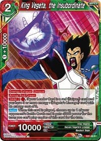 King Vegeta, the Insubordinate - Battle Evolution Booster - Dragon Ball Super: Masters card