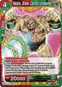 Nappa, Break Cannon Unleashed - Battle Evolution Booster - Dragon Ball Super: Masters card
