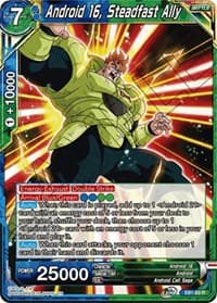 Android 16, Steadfast Ally - Battle Evolution Booster - Dragon Ball Super: Masters card