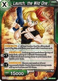 Launch, the Wild One - Battle Evolution Booster - Dragon Ball Super: Masters card