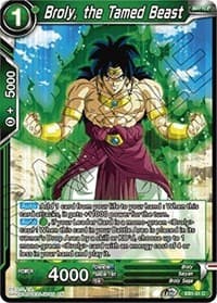 Broly, the Tamed Beast - Battle Evolution Booster - Dragon Ball Super: Masters card