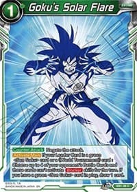 Goku's Solar Flare - Battle Evolution Booster - Dragon Ball Super: Masters card