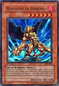 Manticore of Darkness - Invasion of Chaos - YuGiOh card