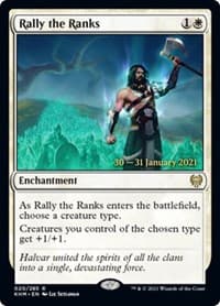 Rally the Ranks - Prerelease Cards - Magic: The Gathering card