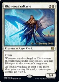 Righteous Valkyrie - Prerelease Cards - Magic: The Gathering card