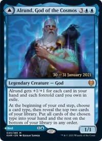 Alrund, God of the Cosmos - Prerelease Cards - Magic: The Gathering card