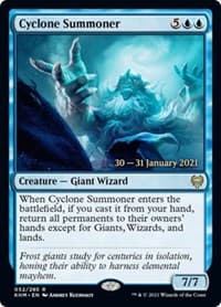 Cyclone Summoner - Prerelease Cards - Magic: The Gathering card