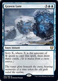 Graven Lore - Prerelease Cards - Magic: The Gathering card