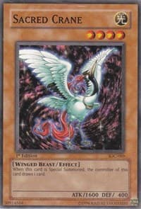 Sacred Crane - Invasion of Chaos - YuGiOh card