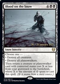 Blood on the Snow - Prerelease Cards - Magic: The Gathering card
