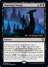 Haunting Voyage - Prerelease Cards - Magic: The Gathering card