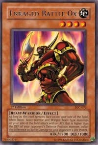 Enraged Battle Ox - Invasion of Chaos - YuGiOh card