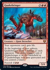 Quakebringer - Prerelease Cards - Magic: The Gathering card