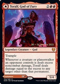Toralf, God of Fury - Prerelease Cards - Magic: The Gathering card