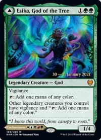 Esika, God of the Tree - Prerelease Cards - Magic: The Gathering card