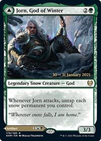 Jorn, God of Winter - Prerelease Cards - Magic: The Gathering card