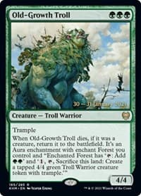 Old-Growth Troll - Prerelease Cards - Magic: The Gathering card