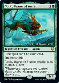 Toski, Bearer of Secrets - Prerelease Cards - Magic: The Gathering card
