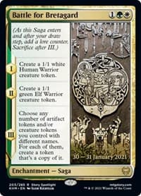 Battle for Bretagard - Prerelease Cards - Magic: The Gathering card