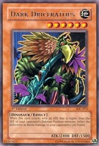 Dark Driceratops - Invasion of Chaos - YuGiOh card