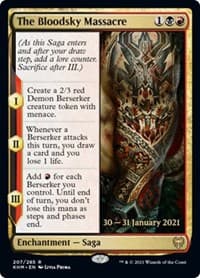 The Bloodsky Massacre - Prerelease Cards - Magic: The Gathering card