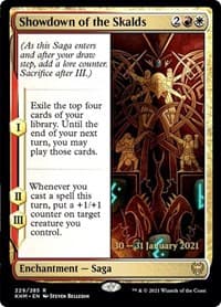 Showdown of the Skalds - Prerelease Cards - Magic: The Gathering card