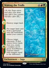 Waking the Trolls - Prerelease Cards - Magic: The Gathering card