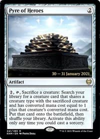 Pyre of Heroes - Prerelease Cards - Magic: The Gathering card