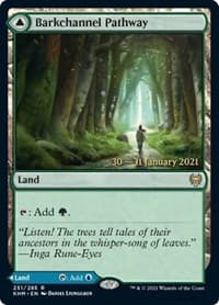 Barkchannel Pathway - Prerelease Cards - Magic: The Gathering card