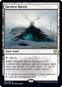Faceless Haven - Prerelease Cards - Magic: The Gathering card