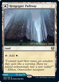 Hengegate Pathway - Prerelease Cards - Magic: The Gathering card