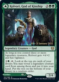 Kolvori, God of Kinship - Prerelease Cards - Magic: The Gathering card