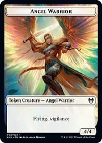 Angel Warrior Token - Kaldheim - Magic: The Gathering card
