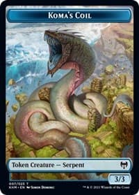 Koma's Coil Token - Kaldheim - Magic: The Gathering card