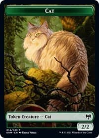 Cat Token - Kaldheim - Magic: The Gathering card