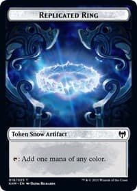 Replicated Ring // Thopter Double-Sided Token - Commander: Kaldheim - Magic: The Gathering card
