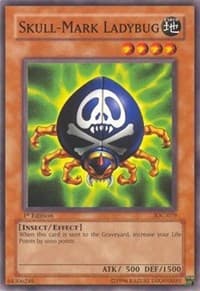 Skull-Mark Ladybug - Invasion of Chaos - YuGiOh card