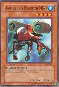 Amphibious Bugroth Mk-3 - Invasion of Chaos - YuGiOh card