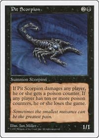 Pit Scorpion - Fifth Edition - Magic: The Gathering card