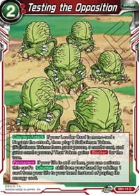 Testing the Opposition - Battle Evolution Booster - Dragon Ball Super: Masters card