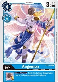Angemon - BT3-023 - Release Special Booster 1.5 - Digimon Card Game card