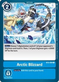 Arctic Blizzard - Release Special Booster 1.5 - Digimon Card Game card