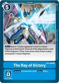 The Ray of Victory - Release Special Booster 1.5 - Digimon Card Game card